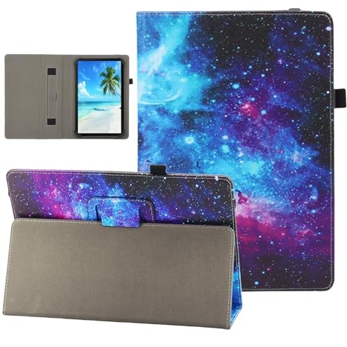 Universal 10 10.1 Inch Android Tablet Case, Dluggs Slim Folding Stand Space