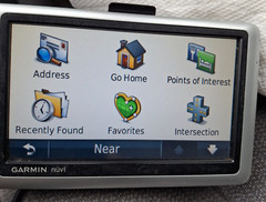 Garmin Nüvi 1450 Auto GPS – Bundle 12v Charging Cable New Suction Base/See Video