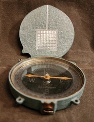 VINTAGE LEUPOLD SPORTSMAN COMPASS USED