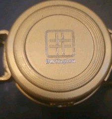 Vintage Compass Engineer Directional Gold Tone Lensatic Military Style Rare