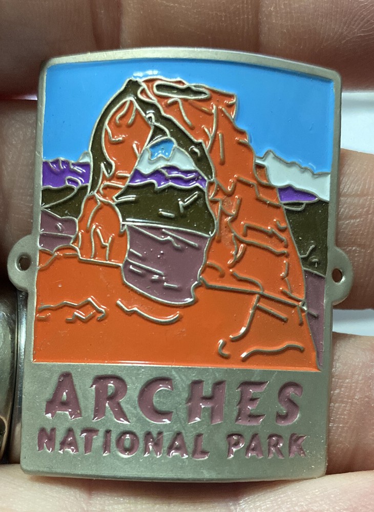 Arches National Park Hiking Staff Stick Medallion NEW