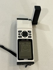 Garmin GPS 48 Vintage Handheld 12 Channels White Personal Navigator – w/Case