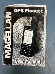 Magellan GPS Pioneer Satellite Navigator -W/Box- instruction manual