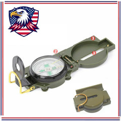 Compass Lensatic Versatile Military Camping Hiking Survival Outdoor Activity US