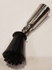 Alpine Spike PLUS Rubber Foot Ferrule Combination for Walking / Hiking Sticks