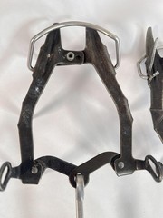 Vintage GAB Crampons Ice Climbing Mountaineering Adjustable Made West Germany