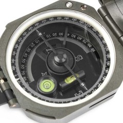 Pocket Transit Army Geology Compass for Outdoor Hiking Camping Survival Marching