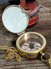 To My Girl Brass Compass -Personalized Engraved Compas-Gift For Every Occassions