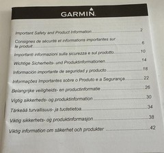 Vintage Lot Of 3 Garmin Manual Spanish Version, English Version And 1 Get Conn