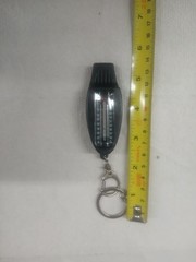 Lightweight Whistle Pocket Compass Temperature gauge key chain