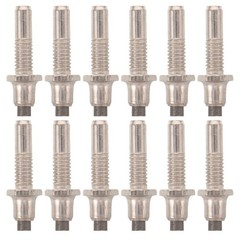 12 Pcs Trekking Pole Accessories Tips Replacement for Walking Sticks Hiking