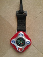 Pocket Clip Map Scale Compass Pocket Outdoor Hiking Guider Survival Navigation