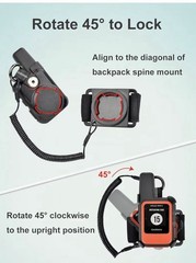 Garmin inReach Mini 2 Satellite Communicator – Black/Orange (010-01879-00)