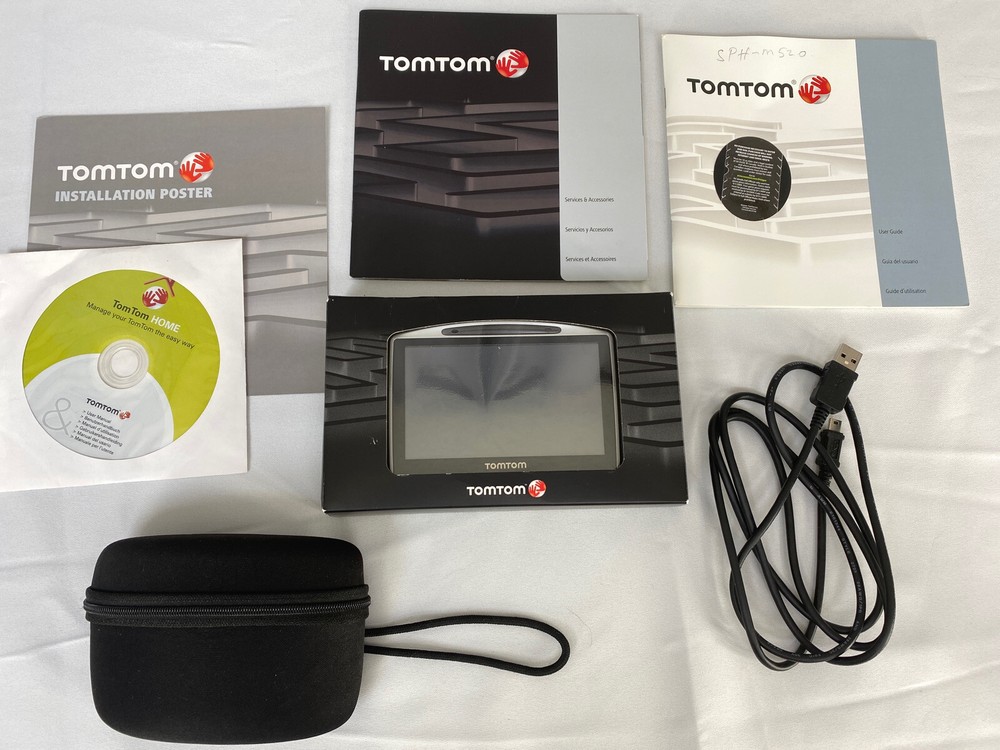 TomTom GO 630 Car Portable GPS Navigator USA CANADA North America MAPS 4.3″