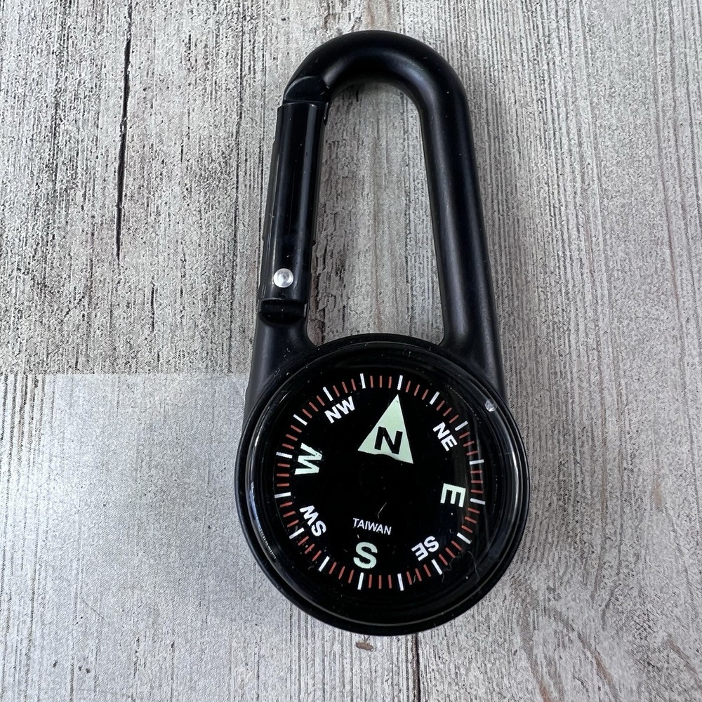 Coghlan’s Liquid Filled Compass with Built-In Carabiner