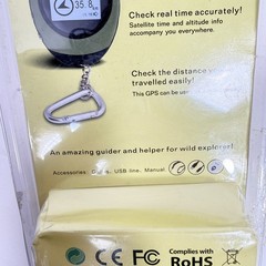 Mini GPS Mountaineering Recorder, Portable Mini GPS Guide PG03 for Altitude