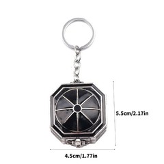 Versatile Compass Pendant Necklace/Keychain for Nature Lovers and Adventurers
