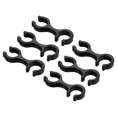 6pcs Clamps Walking Stick Double Rod Buckle Plug for Hiking Camping Outdoor