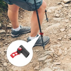 Trekking Pole External Lock Hiking Flip Camping Stick Fastener Buckle for Poles