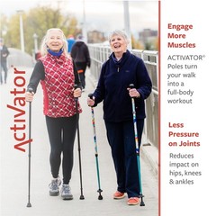 Urban Poling ACTIVATOR® MODA – 1 Pair – for Improved Balance, Greater