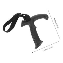 5Pcs Reusable Trekking Pole Grip Replacements Black Ergonomic Hiking Accessories