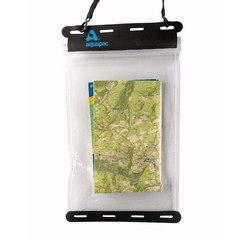 Kaituna Waterproof Map Holder Small 19.5×30 cm Black/White