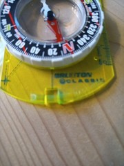Brunton Classic Compass With Optic Green Baseplate 9020G