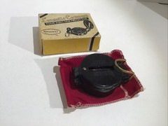 Vintage Engineers Lensatic Compass Broadway Japan With Box & Instructions