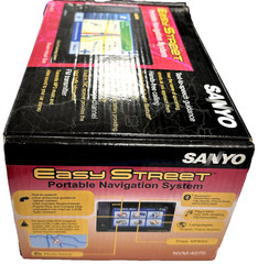 BRAND NEW Open Box Sanyo Easy Street NVM-4070 Automotive Hiking GPS