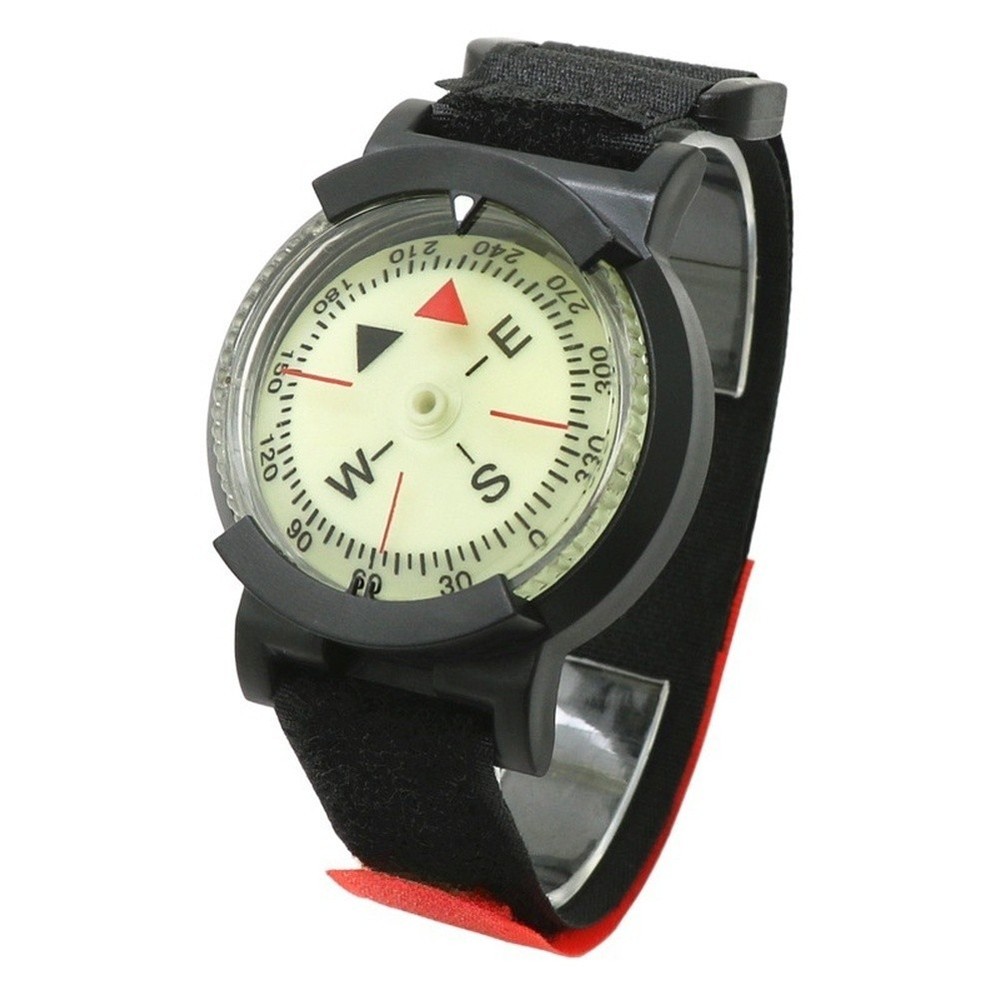 Glow in Dark Magnetic Diving For Compass with Adjustable Waterproof Wrist Strap