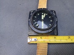 UNTESTED AMF Voit Vintage Scuba Diver Dive Diving Wrist Compass Finland AS IS