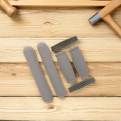 1 Set Durable Rubber Crutch Hand Grips and Armpit Replacement Pads for Walking