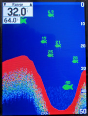 GARMIN GPSMAP 182C MARINE CHART PLOTTER FISHFINDER GPS UNIT w/ KNOBS & SUN COVER