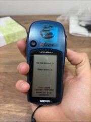 gps Garmin eTrex Legend Personal Navigator with communication cable
