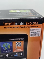 Rand McNally IntelliRoute TND 510 Truck GPS 5″Screen w/Mount Charger *excellent*