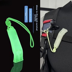 Outdoor Safety Whistle with Waterproof Material and Dual Frequency Technolo