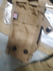 Rothco Map And Document Case – Coyote Brown With Pouches And Single Pouch