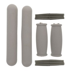 1 Set Rubber Crutches Hand Cushions and Underarm Pads Slip Resistant for Home