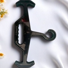 Heavy Duty Vest Hanger with Grip Handle for Easy Carrying of Heavy Gear
