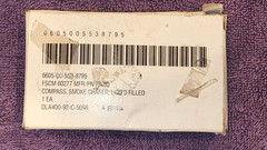 SMOKE CHASER COMPASS US MILITARY COMPASS NO LANYARD NEW IN BOX DATED 1992