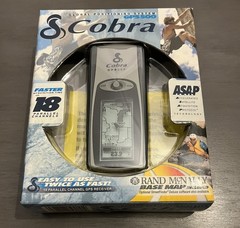 Cobra GPS 500 Portable GPS Navigator Gray 3.5″ Display 18 Parallel Channels