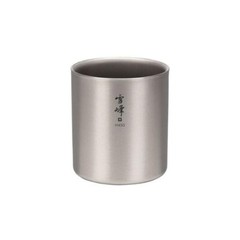 Snow Peak Titanium H450 Stacking Mug TW-122 Premium Titanium from JP