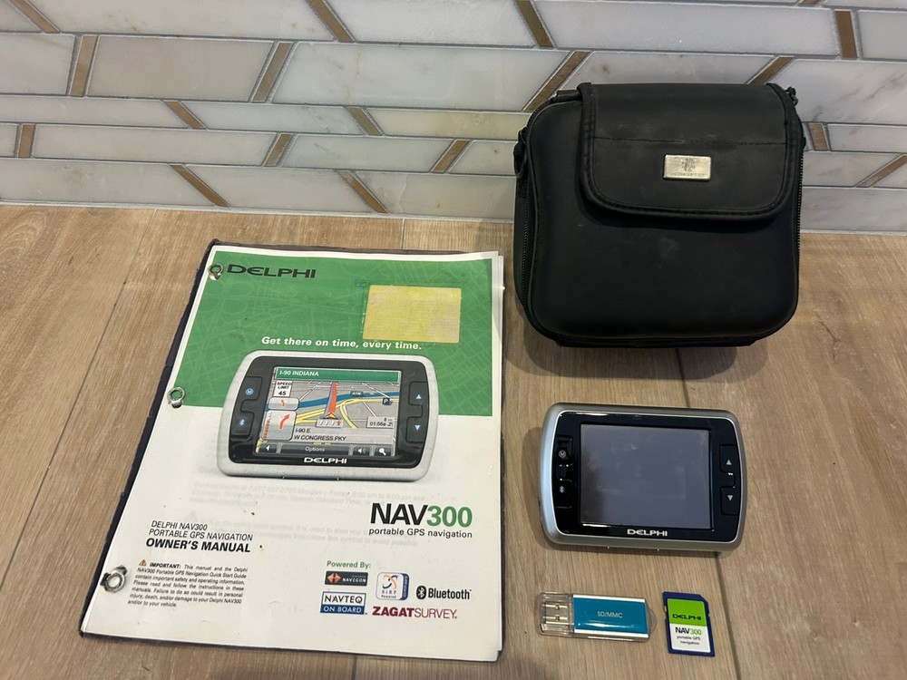 Delphi Portable GPS Navigation Continental US Edition NAV300