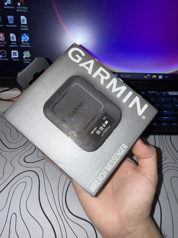 Garmin inReach Satellite Tracking System – Black (010-02672-00)-NEVER USED