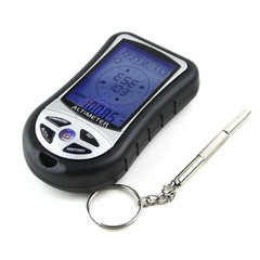 Protable Camping 8 In 1 Digital Compass Altimeter Barometer Thermometer