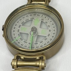 Vintage Lensatic Compass Liquid Filled EDGE, Made in Japan In Original Box