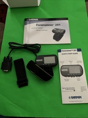 Garmin Forerunner 201 GPS Exercise Fitness Tracker Complete Discontinued Used