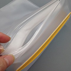 Clear Waterproof Bags 5 Pack Set, Watertight Pouch Holder for Document Yellow