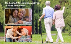 Folding Cane, Walking Poles with Adjustable Height, Canes for Men, Women and for