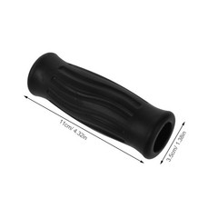 4Pcs Replacement Tpr Padded Hand Grips for Walking Canes Black Durable Covers